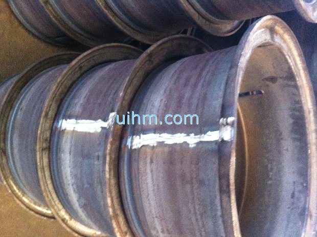 induction heating auto wheel hub