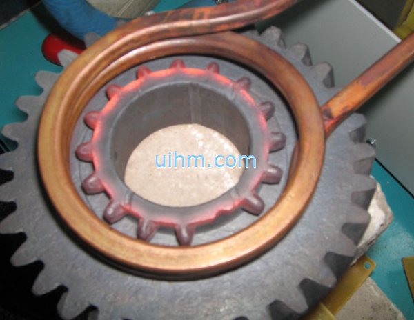 induction heating gear teeth