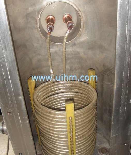 induction melting of vacuum furnace