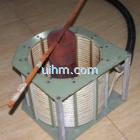 flexible air cooled induction coils