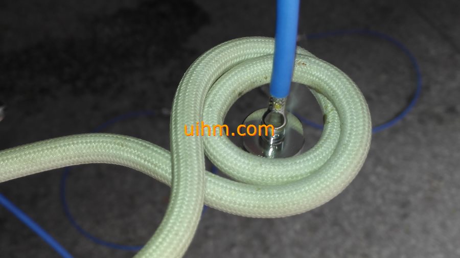 induction brazing Fiber Interface by UHF machine (1)