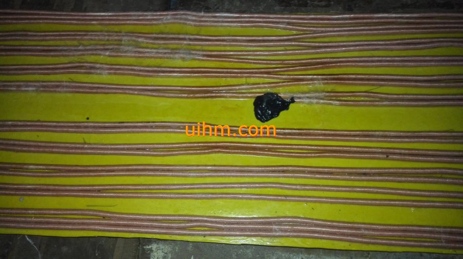 induction heating steel plate for cooking by 15KW air cooled induction heater (9)