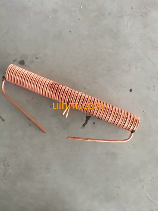 induction coil for foring